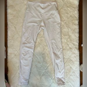 Lululemon size 8 white leggings